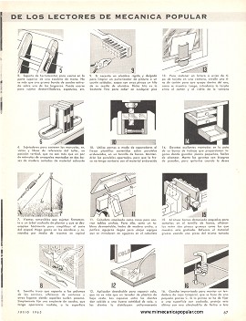 Consejos de los Lectores de Mec&aacute;nica Popular - Julio 1965