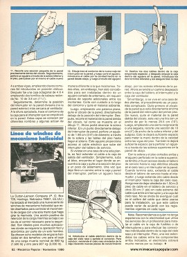 Instale un ventilador de techo - Noviembre 1986