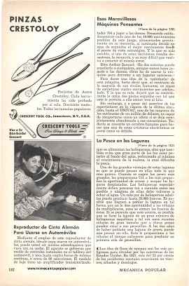 La Pesca en las Lagunas - Julio 1958
