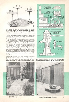 Maceteros Ornamentales - Junio 1960
