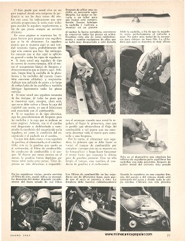 No descuide su segadora de c&eacute;sped - Enero 1963