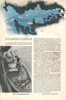 La pesca del salmón en el turno de noche - Marzo 1954