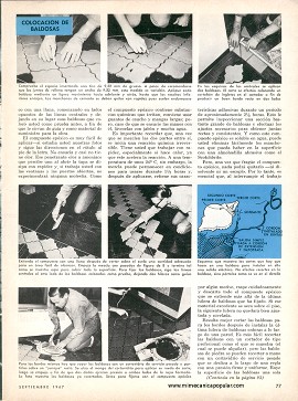 Piso de Estilo Español - Septiembre 1967