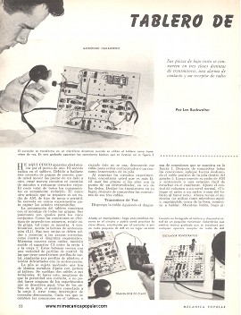 Tablero de Radio Cinco en Uno - Julio 1965
