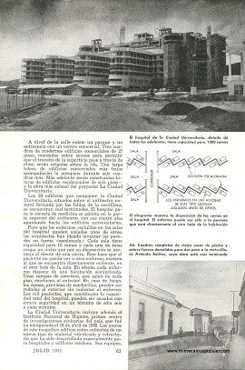 Caracas, Venezuela se moderniza - Julio 1951