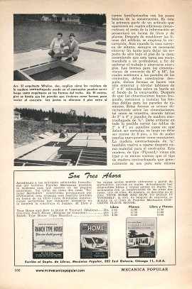 Cómo Construí la Casa Popular Mechanics - Parte I - Julio 1951