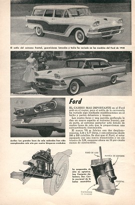 Un Informe Sobre el Cadillac, Ford y Pontiac - Febrero 1958