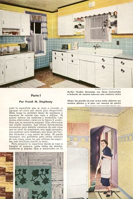 Mosaicos para sus Paredes y Pisos - Diciembre 1951
