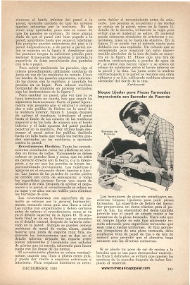 Mosaicos para sus Paredes y Pisos - Diciembre 1951