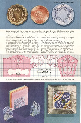 Prácticos y Bellos Trabajos en Metal - Mayo 1951