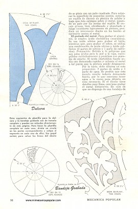 Prácticos y Bellos Trabajos en Metal - Mayo 1951
