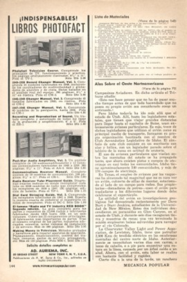 Receptor Progresivo de Baterías para Experimentadores - Julio 1951