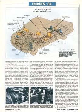 La suspensión activa de la General Motors - Abril 1989