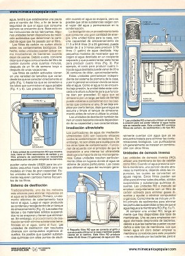 Escoja su filtro de agua - Noviembre 1988