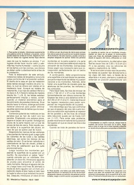 Cómo instalar paneles de madera - Abril 1987