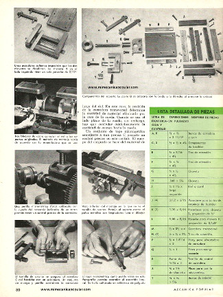 Cómo Esmerilar Piezas con Precisión - Febrero 1968