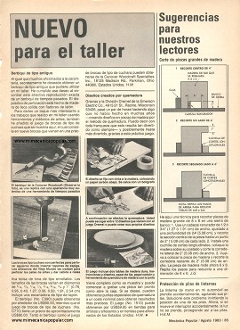 Conozca sus Herramientas - Agosto 1983