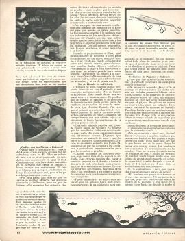 Para el Pescador: El Secreto de los Se&ntilde;uelos - Noviembre 1964