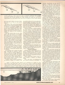 Para el Pescador: El Secreto de los Se&ntilde;uelos - Noviembre 1964