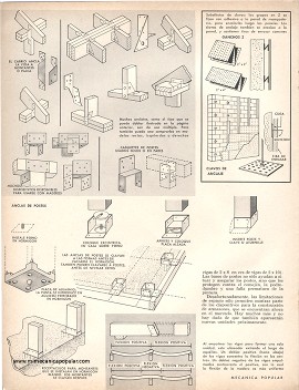 Herrajes que simplifican la construcción de armazones - Noviembre 1964