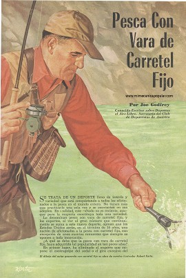 Pesca Con Vara de Carretel Fijo - Julio 1953