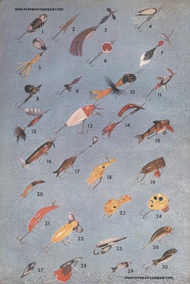 Pesca Con Vara de Carretel Fijo - Julio 1953