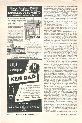 Pesca Con Vara de Carretel Fijo - Julio 1953