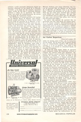 Pesca Con Vara de Carretel Fijo - Julio 1953
