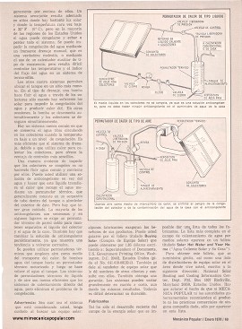 Calentador de agua solar - Enero 1978