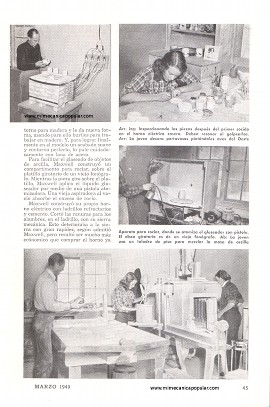 La Cerámica es un Asunto de Familia - Marzo 1949