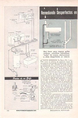 Remediando Desperfectos en Sistemas de Agua - Enero 1952