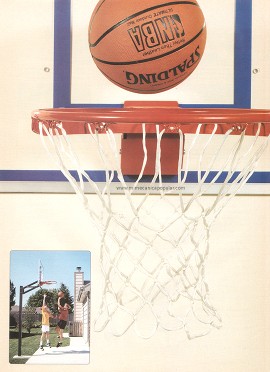 C&oacute;mo instalar un tablero aut&oacute;nomo de baloncesto - Agosto 1997