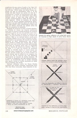 Mosaicos para sus Paredes y Pisos - Enero 1952