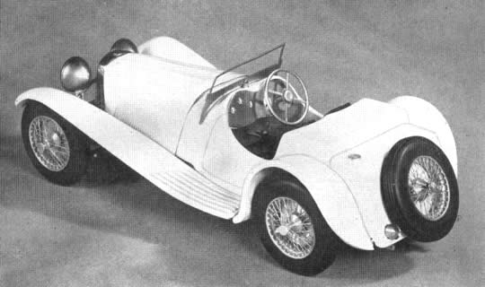 CONSTRUY A ESTE MODELO DEL AUTOMOVIL JAGUAR SS-100