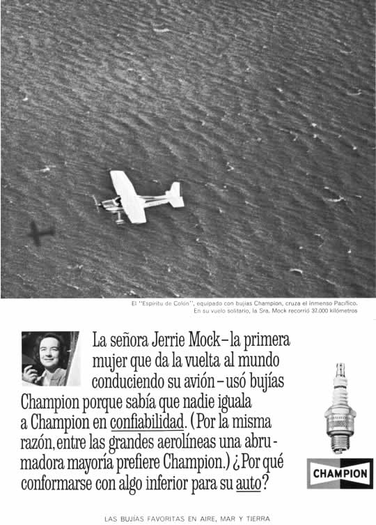 Bujías Champion Octubre 1964