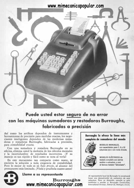 Burroughs - Abril - 1960