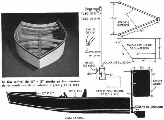 Clic en la imagen para ver más grande y claro - Construya esta  AEROBARCA