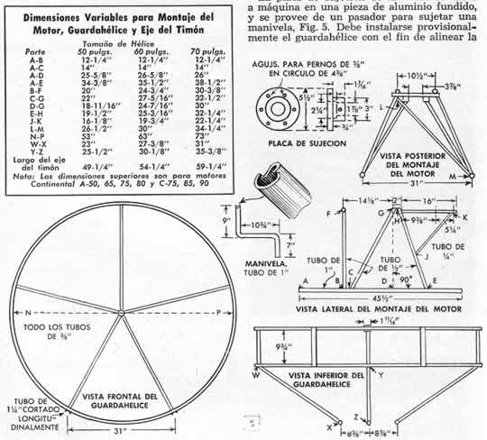 Clic en la imagen para ver más grande y claro - Construya esta  AEROBARCA