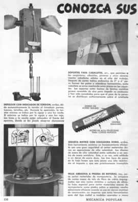 CONOZCA SUS HERRAMIENTAS - Enero 1952