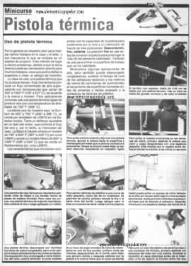 Minicurso Pistola t&eacute;rmica