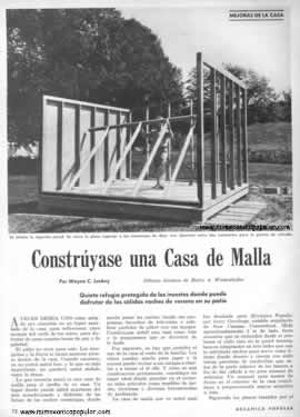 Constrúyase una Casa de Malla