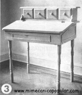 3 - Ha sido hecho en casa, pero tiene la elegancia de un mueble clásico