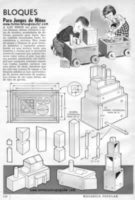 BLOQUES Para Juegos de Niños