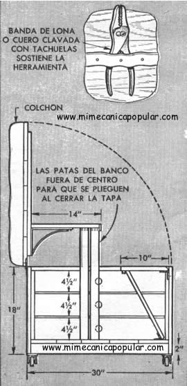 Div&aacute;n Que Encierra Un "Taller"