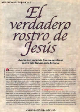 El verdadero rostro de Jesús