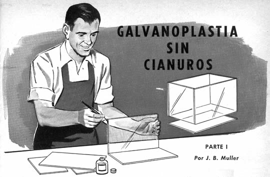 GALVANOPLASTIA SIN CIANUROS - PARTE I - Por J. B. Muller