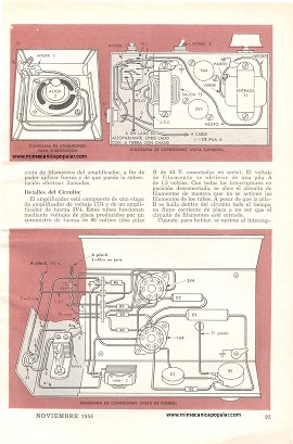 Intercomunicaci&oacute;n a Pilas - Noviembre 1955