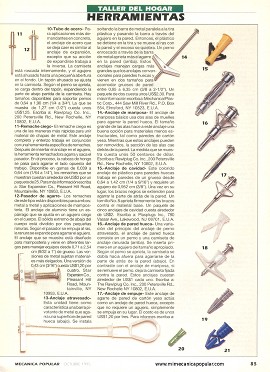 Anclajes especiales - Octubre 1995