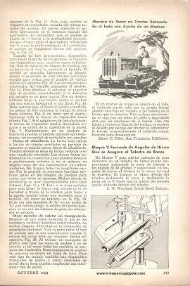 Anclotes en Hormigón-Concreto - Octubre 1953