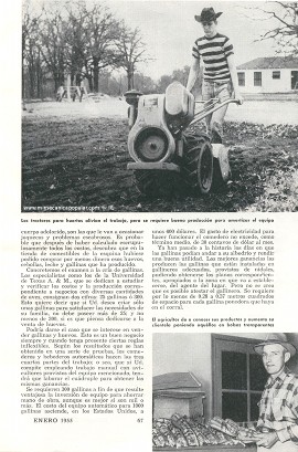 Gane Dinero con su Granja Pequeña - Enero 1955